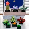 Bloklar 771pcs 9in1 Succulents Bonsai Yapı Blokları 10309 Botanik Koleksiyon Masası Dekorasyon MOC Montaj Oyuncak Hediyesi Çocuk Kız R231208