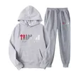 Sweatshirts 5A New Men's Trapstar Tracksuit Embroidery Shooter Warm Women's Y2k Hoodie Designer Long Sleeve Hooded Pullover with Pants 2pcs