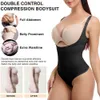 Full Body Shaper voor vrouwen Sexy open buste string bodysuit buikcontrole onder jurken Shapewear Butt Lifter ondergoed korset