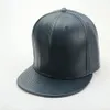 2017 New Leather Blank No Brand Snapback Caps Baseball Hats239t