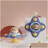 Bath Toys Montessori Baby For Boy Children Ing Sucker Spinner Suction Cup Toy Kids Funny Child Rattles Teether 221118 Drop Delivery Ma Dhwbi