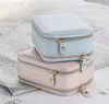 Bathroom Storage Organization Leather Jewelry Box Organizer Necklace Bracelet Earring Case Holder Gift Portable Travel Ornament3974912