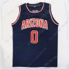 Arizona Wildcats Camiseta de baloncesto NCAA College Oumar Ballo Kerr Kriisa Courtney Ramey Pelle Larsson Henderson Jr. Boswell Green Bibby Manni