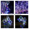 Party Decoration 20 Inch Luminous Balloons With Light String Luminou Led Bobo Balloon For Wedding Festival Gwb16573 Drop Delivery Ho Dhiw0