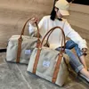 Fashion Waterproof Travel Bags Men Women Handbag Oxford Cloth Canvas Shoulder Tote Luggage Weekend Overnight 2201132629