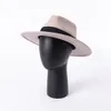 Chapeau Fedora de Jazz 100% laine pour femmes et hommes, rétro décontracté à large bord, casquette en feutre Panama, Shopping en plein air, fête, église, chapeaux en feutre de laine