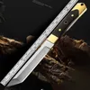 Knife self-defense outdoor survival knife sharp high hardness field survival tactics carry straight knife blade Strong, sharp, easy to use, and affordable