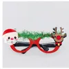 Vêtements pour chiens Lunettes de soleil Costume Produit de Noël pour animaux de compagnie Lunettes pour chiots Animaux de compagnie Orignal Bonhomme de neige Cadeau de fête