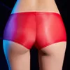 Homens Sissy Peni Bolsa Cueca Gay S Boxers Cuecas Macias Respirável Transparente Brilhante Gelo Silkpanties Mens