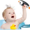 Bath Toys Cute Marine Baby Electric Swimming Octupus Infan Tub Water Summer Toodler Beach 221118 Drop Delivery Kids Maternity Shower DHXQC