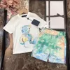 Kinder-Designer-Set, Baby-Sets, Kleidungssets, Mädchen, Jungen, Shorts, Ärmel, Kind, Kleidung, zweiteilig, Luxus-Sommer-Sportanzug, Designer-Babykleidung