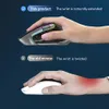 Mice Bluetooth 2.4G Wireless Mouse Rechargeable 12 Colors RGB LED Gaming Mouse Ergonomic Mice for Gamer Computer Laptop iPad 231208