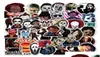 Autostickers 50 StuksLot Horror Movie Killer Role Skateboard Lage Laptop Waterdichte Pvc Scrapbooking Halloween Graffiti Sticker Deca2077267