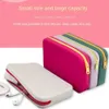 Cosmetic Bags Cases Waterproof Large Capacity Storage Bag with Zipper Square Silicone Makeup Pouch Brush Holder Travel 231208