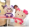 Boże Narodzenie Nowa urocza kreskówka Panda Pluszowa zabawka Kooting Sleep Miękki napełnianie Poduszki Prezenty Hurtowe w magazynie