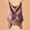 Camisoles tankar kvinnor sömlösa västar med bröstkuddar spårfri bra spets camisole kvinnors sexiga ärmlösa v-hals för värme