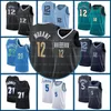 Ja Morant 12 Maillots de basket-ball Memphises Hommes Grizzlie Minnesotas Timberwolve Anthony Edwards 5 Kevin Garnett 21 Jersey xxx