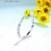 Avec pierres latérales Kuololit Moissanite bague ouverte pour femmes hommes solide 18K 14K 10K or blanc taille marquise Bazel ensemble pour alliance classique luxe YQ231209