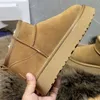 4cm de altura da plataforma feminina clássico inverno botas curtas mini bota designer australiano bota de neve botas casuais botas de tornozelo bota de luxo mulher bota de salto