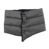 Scarves Warm Waterproof Scarf Solid Color Outdoor Neck For Men Boys Drop