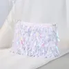 Abendtaschen Modedesign Clutch Geldbörse Silber Pailletten Handtaschen Strass Quaste Abendtaschen Frauen Elegante Umhängetaschen Glänzende Partytasche 231208