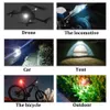 Nowy 1/2x Podświetlanie bezprzewodowego zdalnego sterowania LED Light Strobe Light dla samochodu Auto Motocyklowe Rower Drone Drone Lampa ostrzegawcza Wskaźnik Flash