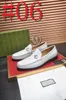 112model 2024 Mode Zakelijk Casual Echt Leer Luxe Kledingschoenen Handgemaakte Feestbruiloftkleding Heren Kantoor Designer Kledingschoen Grote Maat 38-46 Zwarte Loafers