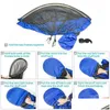 Hängmattor Pop-up Portable Cam Hammock med Myggnät och solskydd Parachute Swing Hammocks Rain Fly Canopy Drop Delivery Home Gar DH1S3