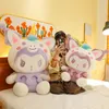 Jul Ny Cute Cartoon Unicorn Doll Soft Fill Plush Toy Pillow Söt docka grossistgåva i lager