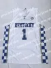 농구 유니폼 Kentucky Wildcats 0 De'Aaron Fox College 농구 유니폼 Devin 1 부커 3 Edrice Ado Tyrese Maxey John Wall Anthony 23