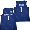 Maillots de basket-ball 2023 personnalisé Xavier Basketball Jersey NCAA College Souley Boum Zach Freemantle Colby Jones Jack Nunge Crawford West Adam K