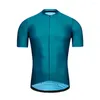 Giacche da corsa 17 colori Maglia da ciclismo uomo Maglia da bici a maniche corte Abbigliamento da bicicletta Abbigliamento da strada di montagna Abbigliamento MTB traspirante