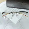 نجم عالي الجودة BE1332-D مصمم Eeybrow Gir-Rim Men Glasses 56-17-145 شبه مقنعة شبه منقوشة للنظارات الطبية Fulls288b