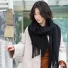 BERETS 397WJ01A70-A124デザイナー男性女性高品質のスカーフ冬のショール