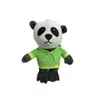 Jouets en peluche hippopotame panda étrange, jeu pour enfants, camarades de jeu, cadeau de vacances, décor de salle, vente en gros