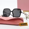 Woman Sunglasses Designer Women Sunglasses Fashion Brand Man Womens MM Summer Polarized Glasses UV400 Black Red Blue Brown Purple 262b