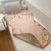 Mantas Swaddling lindo gato franela manta felpa animales forma verano aire acondicionado dormir mantas dibujos animados gatos oficina siesta tiro para niños bebé 231208