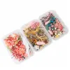 Ghirlande di fiori decorativi 1 scatola Mix Beautif Fiori secchi reali Floreale naturale per arte artigianale Scrapbooking Resina Creazione di gioielli Epossidica Dh3O1