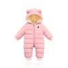 Pagliaccetti LZH Tutina da neve per neonato Abbigliamento nato per bambini Tuta invernale per bambini Per ragazzi Ragazze Pagliaccetto Tuta per bambini Costume di Natale 231208