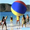 Sable Player Water Fun Sand Play Water Fun nt Summer Discount Childrens Adt Toys Piscine Games PVC Ballon de balle de plage gonflable Dhzdu