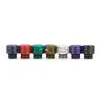 510 Snakeskin Bouche Résine Drip Tips Pipe Accessoires Embouchure Pour 510 Fil Porte-Cigarette RDA RBA Réservoir Atomiseurs Driptips ZZ