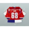 GDSIR Custom Red Jaromir Jagr 68 Ceca Repbulic National Team Hockey Jersey New Top E-M-L-XL-XXL-3XL-4xl-5xl-6xl