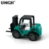 Diecast Model Cars Ungh 4pcs/Set Mini Alloy Diecast Engineering Car Vehicle Excavator Truck Model Education Toy for Children Boy Birthday Giftl231114