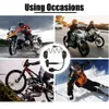 Auto nuovo Bluetooth 5.2 casco da motociclista auricolare vivavoce wireless lettore musicale stereo cuffie da moto auricolare con riduzione del rumore con microfono