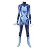 Anime Kostuums Vrouwelijke Volwassenen Kids Halo Cortana Cosplay Kostuum Vrouw Meisjes Zentai Bodysuit Halloween Party Jumpsuit X0830 O5Z2