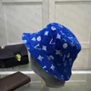 Fashion Hats Bucket Hat Flat Cap Flower Letter Design for Mens Woman 3 Color Top Quality252S