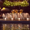 Guirlande lumineuse à feuilles vertes, 2M/3M/5M/10M, LED, Flexible, en cuivre, feuilles artificielles, vigne, décoration pour noël, fête de mariage