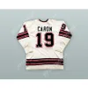 GDSIR Custom 1974-75 Wha Alain Caron 19 Michigan Stags White Hockey Jersey New Ed S-M-XL-XXL-3XL-4XL-5XL-6XL