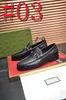 112model 2024 Mode Zakelijk Casual Echt Leer Luxe Kledingschoenen Handgemaakte Feestbruiloftkleding Heren Kantoor Designer Kledingschoen Grote Maat 38-46 Zwarte Loafers