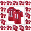 New Englandpatriotsmen #11 Julian Edelman 1 Cam Newton 12 Tom Brady 28 James White Custom Women Youth Football Jersey